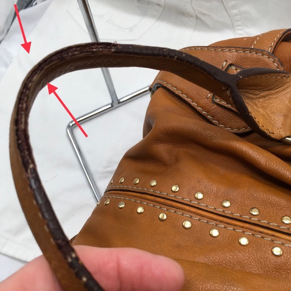 Michael Kors Vintage Astor StuddedBelted Harness SatchelCrossbody - Picture 7 of 14